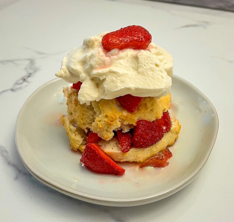 Bisquick braškių pyragas –